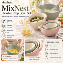 Vioneru™ MixNest Flexible Prep Bowl Set