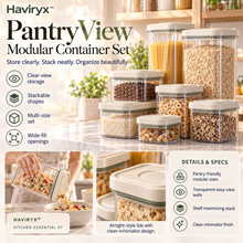 Vioneru™ PantryView Modular Container Set