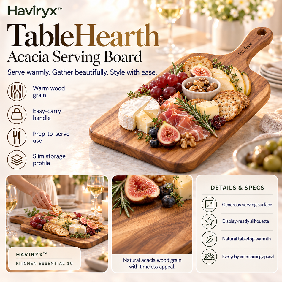 Vioneru™ TableHearth Acacia Serving Board