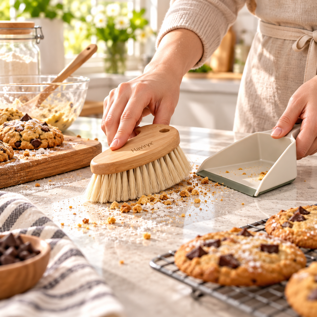Vioneru™ CrumbCaddy Mini Counter Brush Set