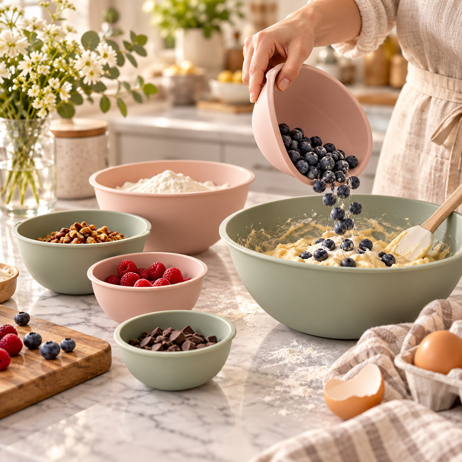 Vioneru™ MixNest Flexible Prep Bowl Set