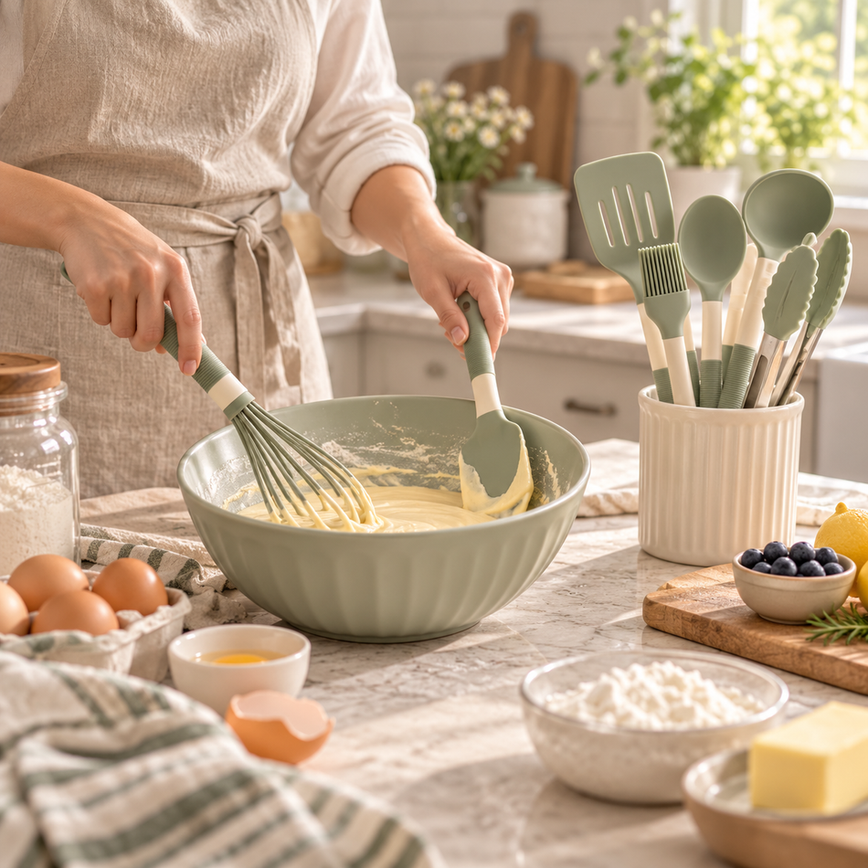 Vioneru™ TurnMate Silicone Utensil Collection